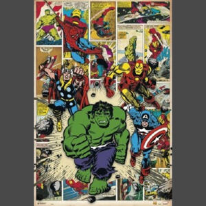 Marvel Here Come the Heroes Poster