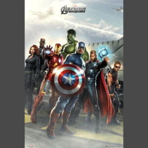 Avengers Airbase Poster