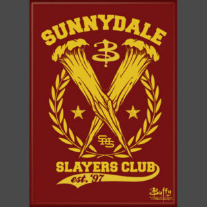 Buffy Sunnydale Slayers Club Magnet