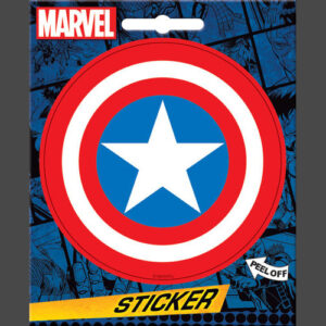 Captain America Shield Sticker