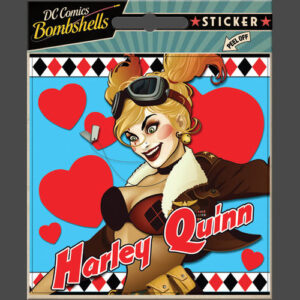 DC Bombshells Harley Quinn Sticker