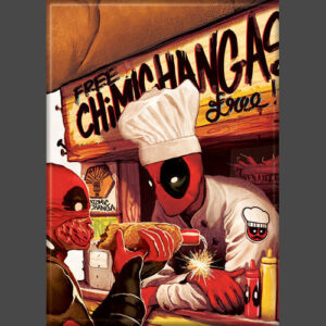Deadpool Chimichanga Magnet