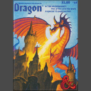 D&D Dragon Magazine 49 Magnet