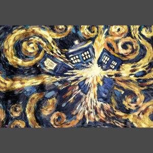Doctor Who Exploding TARDIS Poster