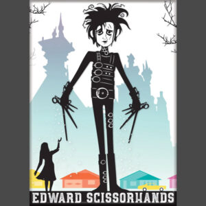 Edward Scissorhands Standing Magnet