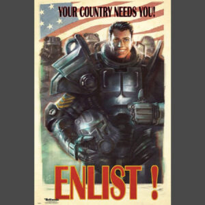 Fallout 4 Enlist Poster