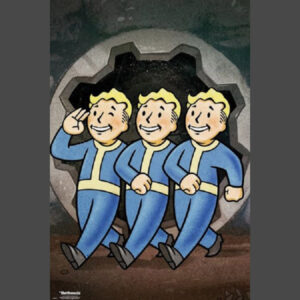 Fallout 76 Vault Boys Poster