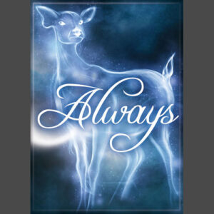 Harry Potter Always Deer Magnet
