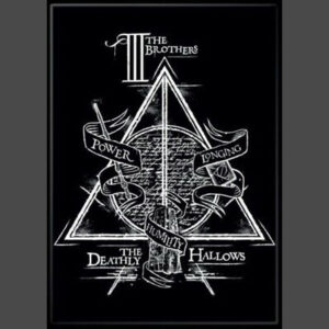 Harry Potter Deathly Hallows Detail Magnet