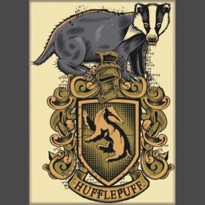 Harry Potter Hufflepuff Crest Alt Magnet