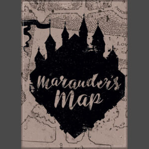 Harry Potter Marauder's Map Magnet