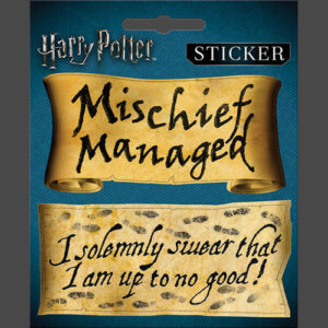 Harry Potter Mischief Solemnly Swear Sticker