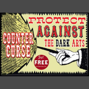 Harry Potter Protect Against the Dark Arts Magnet