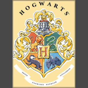 Harry Potter Whimsy Hogwarts Crest Magnet