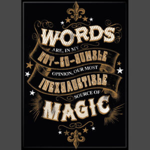 Harry Potter Words Magnet
