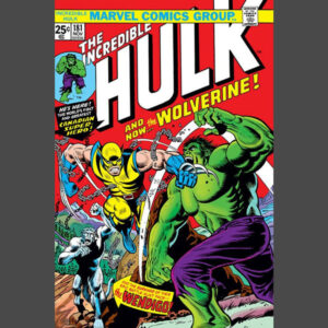Hulk and Wolverine Poster