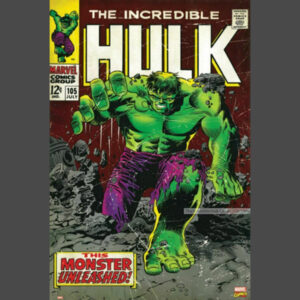 Hulk Marvel Cover Poster