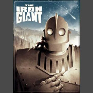 Iron Giant Movie Poster Magnet