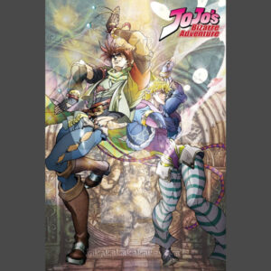 Jojo's Bizarre Adventure - Joseph and Ce Poster