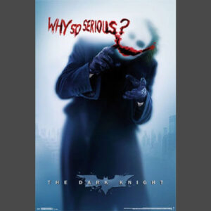 Joker Why So Serious Poster