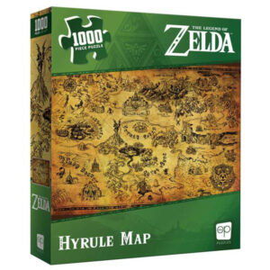 Legend of Zelda Hyrule Map Puzzle