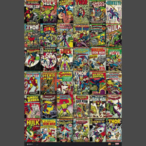 Marvel Classic Covers Poster
