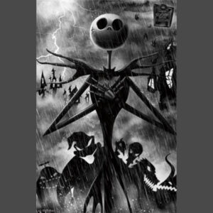 Nightmare Before Christmas Shadows Poster
