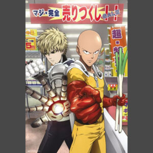 One Punch Man Supermarket Poster