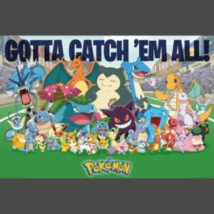 Pokemon All Time Favorites Poster