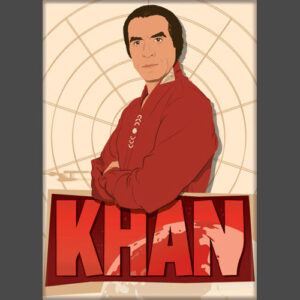 Star Trek Khan Magnet