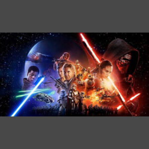 Star Wars Force Awakens Movie Landscape Poster