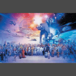 Star Wars Galaxy Poster