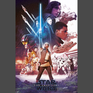 Star Wars Last Jedi Movie Poster