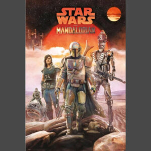 Star Wars Mandalorian Crew Poster