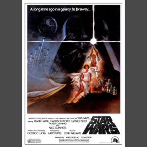 Star Wars New Hope 1 Movie Poster