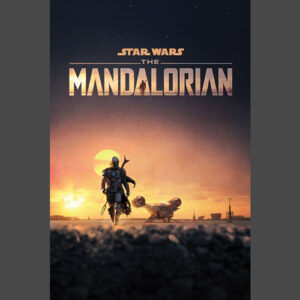 Star Wars The Mandalorian Dusk Poster