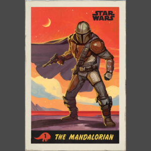 Star Wars The Mandalorian Poster
