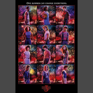 Stranger Things Characters Poster