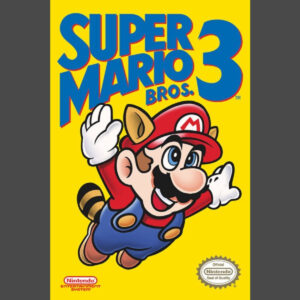 Super Mario Bros 3 Cover Poster
