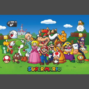 Super Mario Characters Poster
