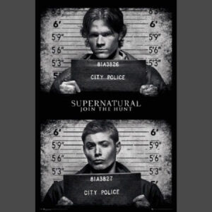 Supernatural Mug Shots Poster