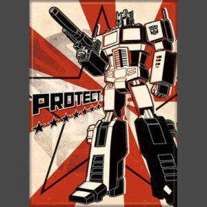 Transformers Optimus Prime Protect Magnet