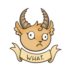 What Gazelle Sticker