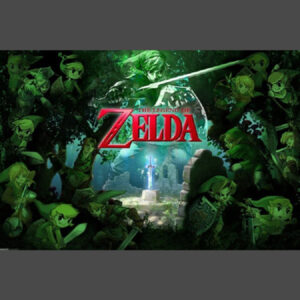 Zelda Green Forest Poster