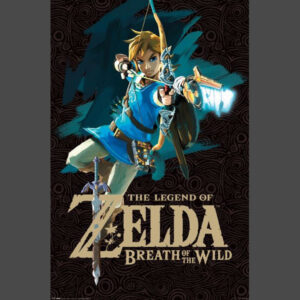 Zelda Link with Bow Poster